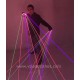 stage performance RGB laser gloves with 7pcs Laser